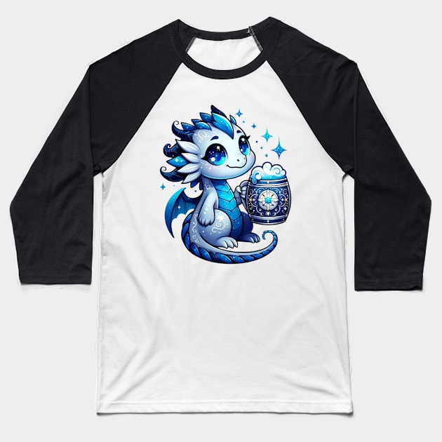 Frostbrew Whelp Baseball T-Shirt by The Whimsical Wench